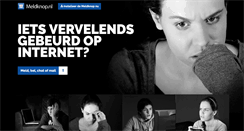 Desktop Screenshot of meldknop.nl